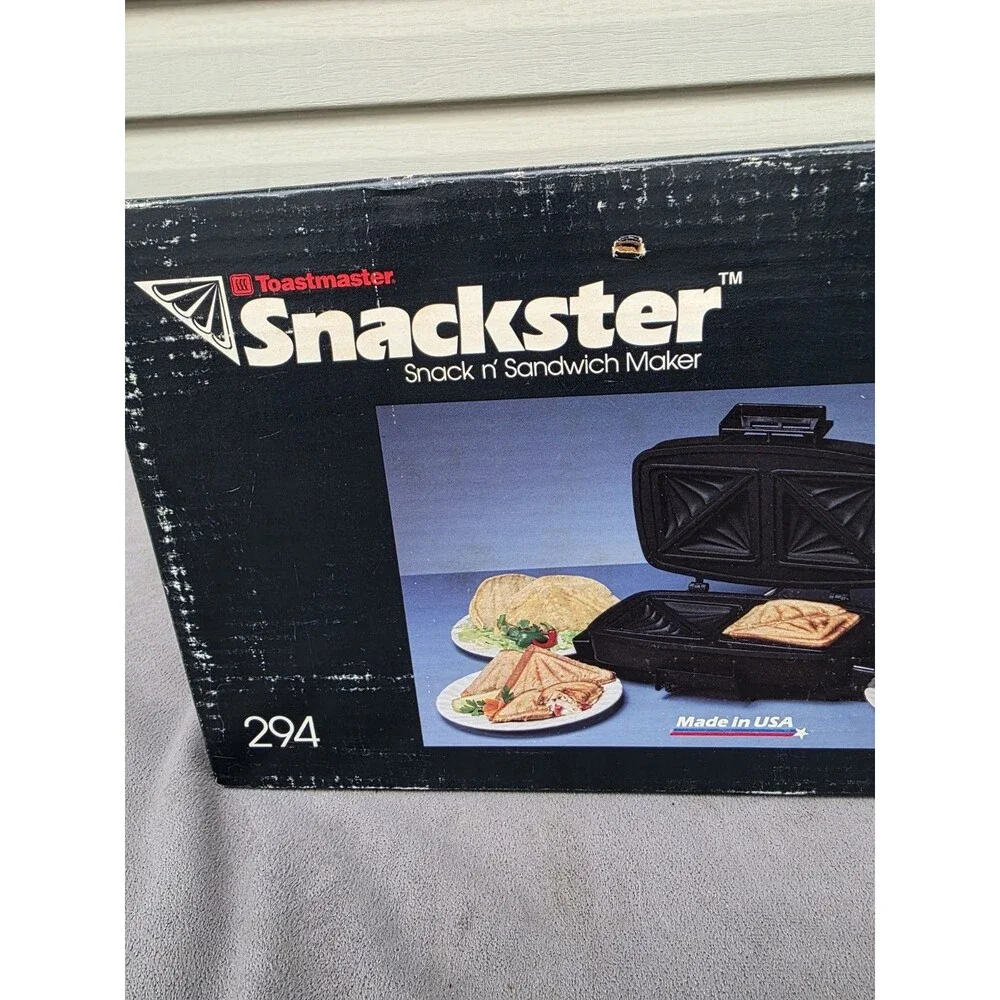 Vintage Toastmaster SNACKSTER Snack Sandwich Maker #294